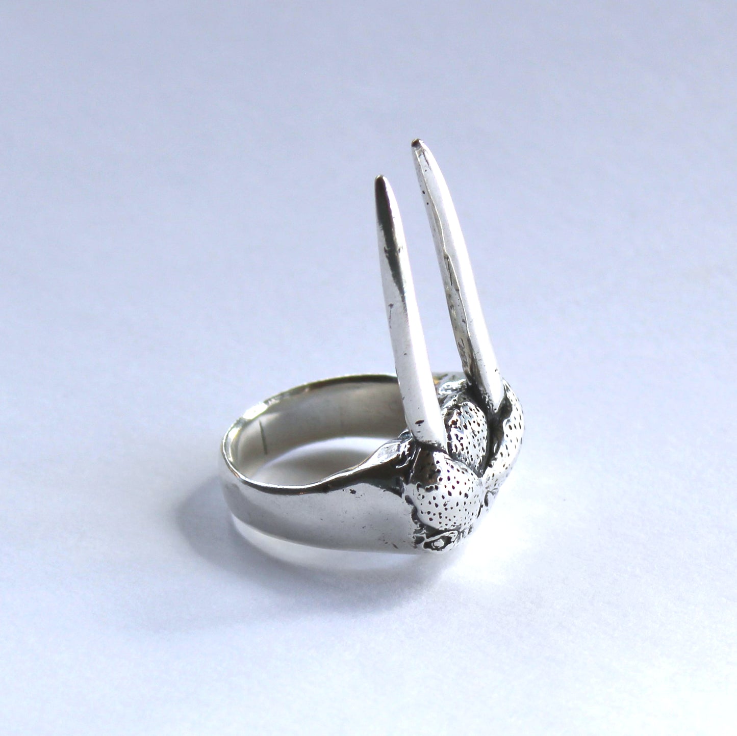 Walrus Ring in Sterling Silver
