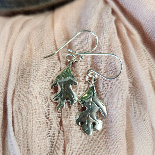 Oak Leaf Earrings