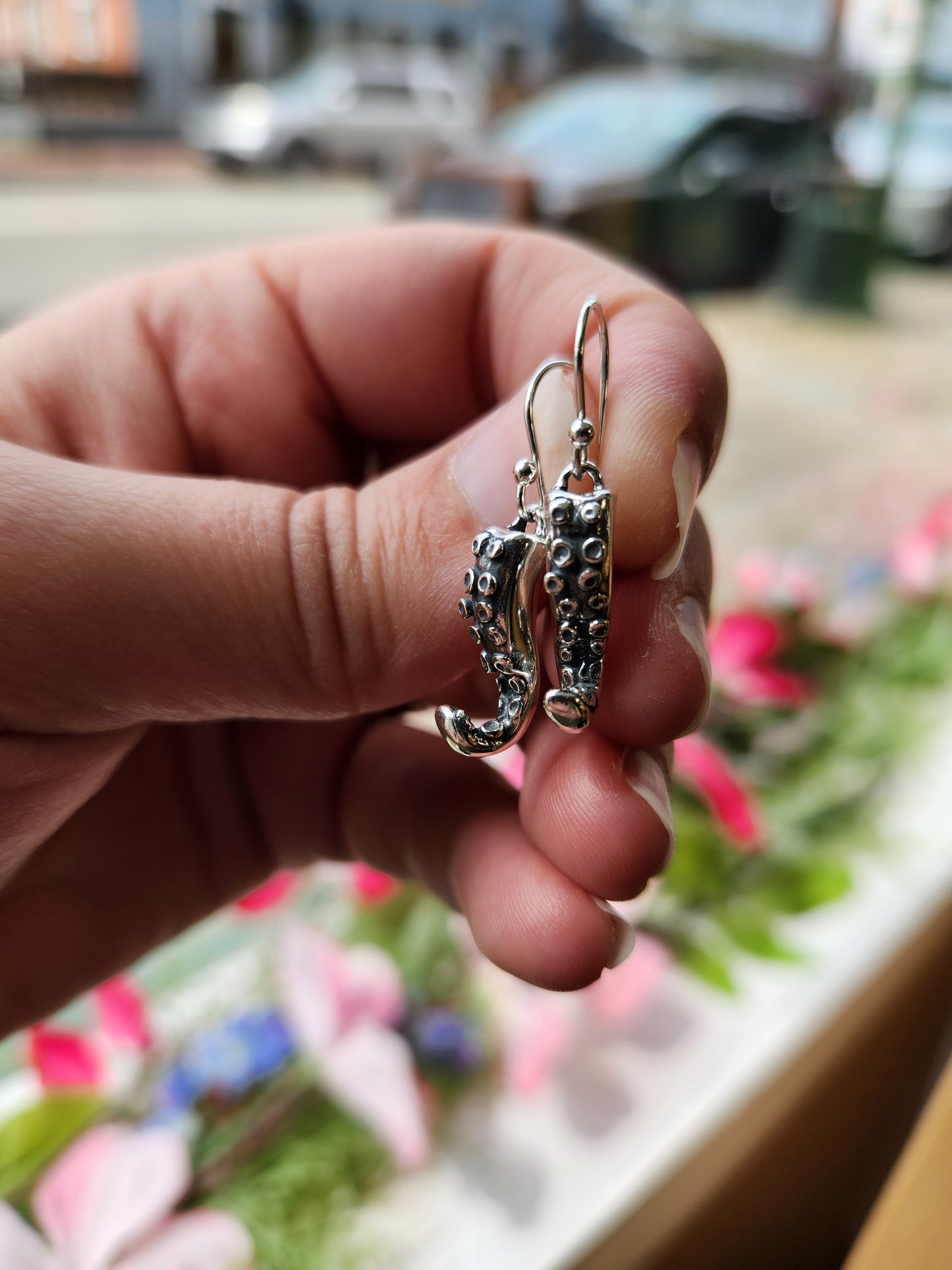 Octopus Tenacle Earrings