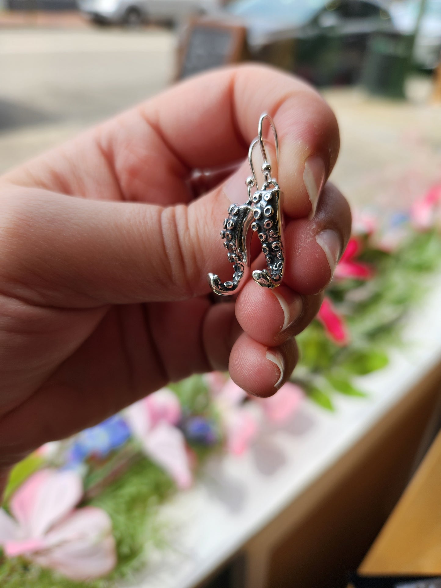 Octopus Tenacle Earrings