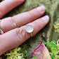 Rose Quartz Sterling Silver Ring