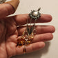 Small Sun Necklace in Sterling Silver