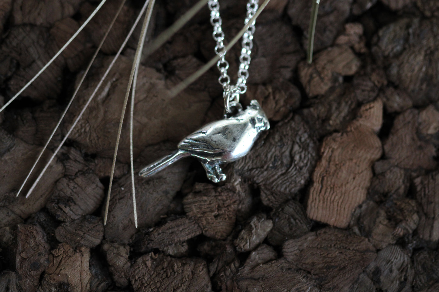Cardinal Necklace in Sterling Silver