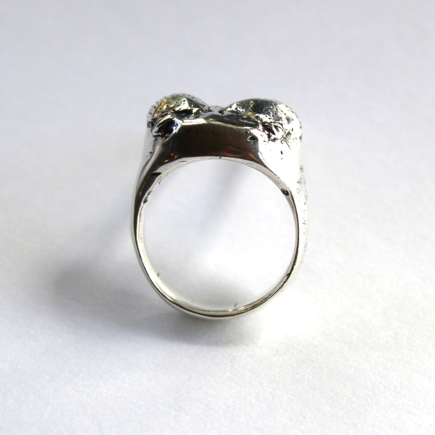 Walrus Ring in Sterling Silver