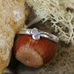 Ginkgo Leaf Ring Sterling Silver