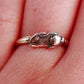 Rabbit Sterling Silver Stackable Ring