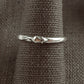 Mouse Stackable Sterling Silver Ring