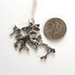 Leafy Sea Dragon Necklace Sterling Silver