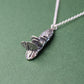 Flirty Fungi Necklace Sterling Silver