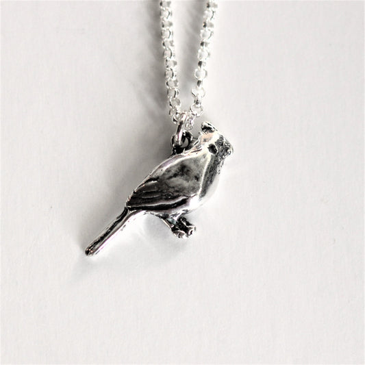 Cardinal Necklace in Sterling Silver