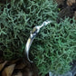 Mouse Stackable Sterling Silver Ring