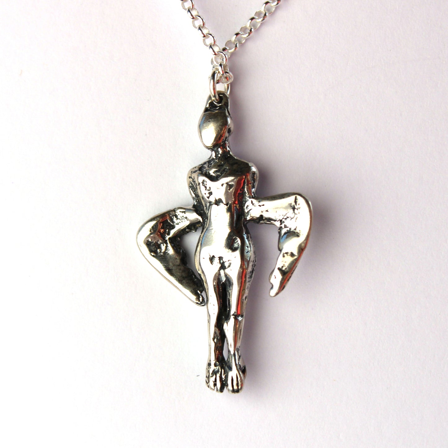Harpy Necklace in Sterling Silver