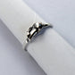 Rabbit Sterling Silver Stackable Ring