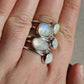 Rainbow Moonstone Ring