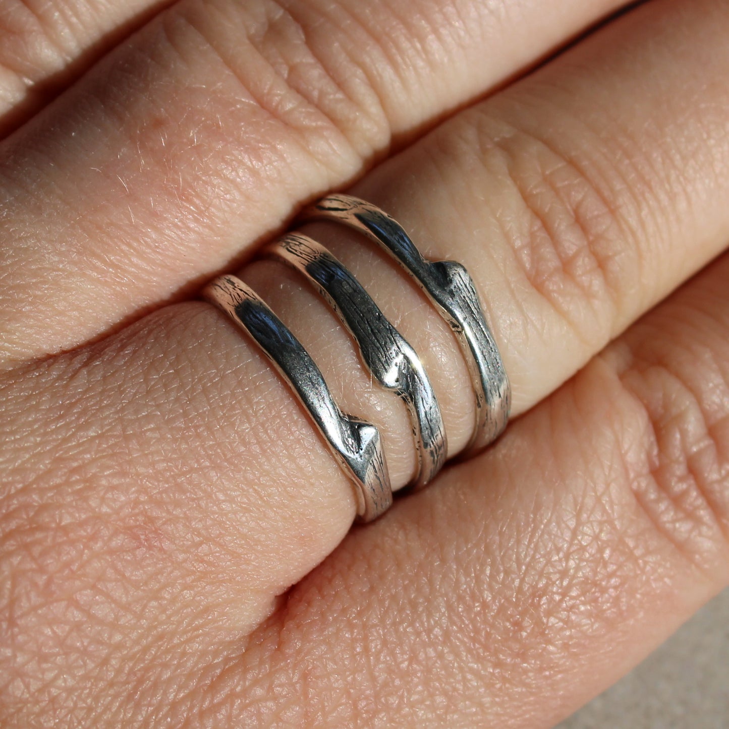 Branch Sterling Silver Ring