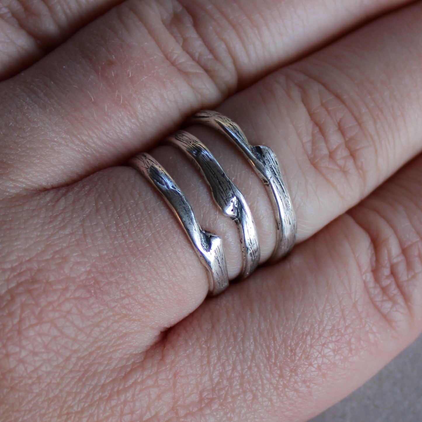 Branch Sterling Silver Ring