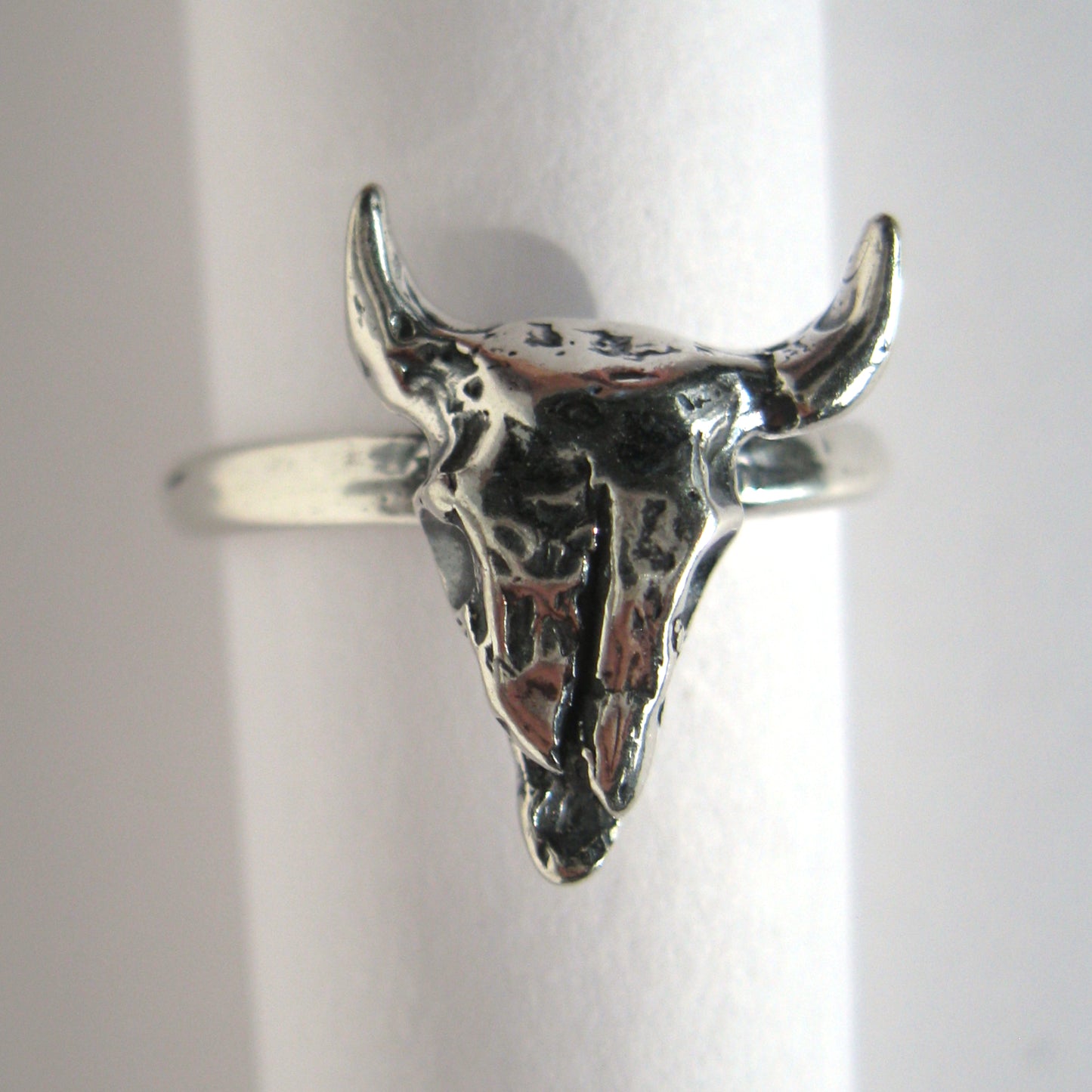 Bison Skull Ring
