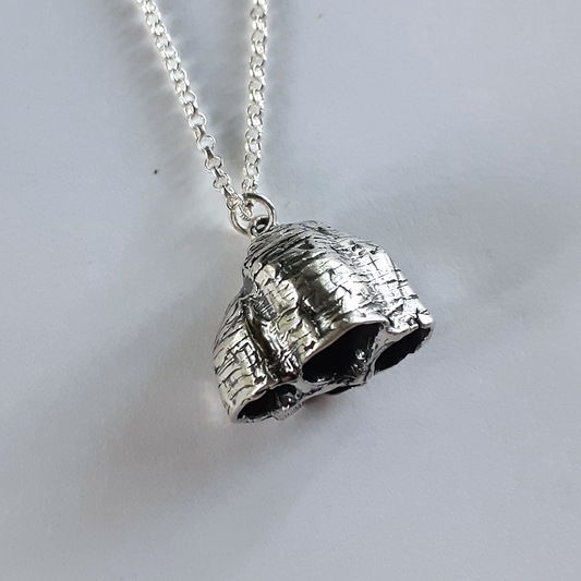 Wasp Nest Necklace in Sterling Silver